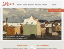 Tablet Screenshot of kastern.de